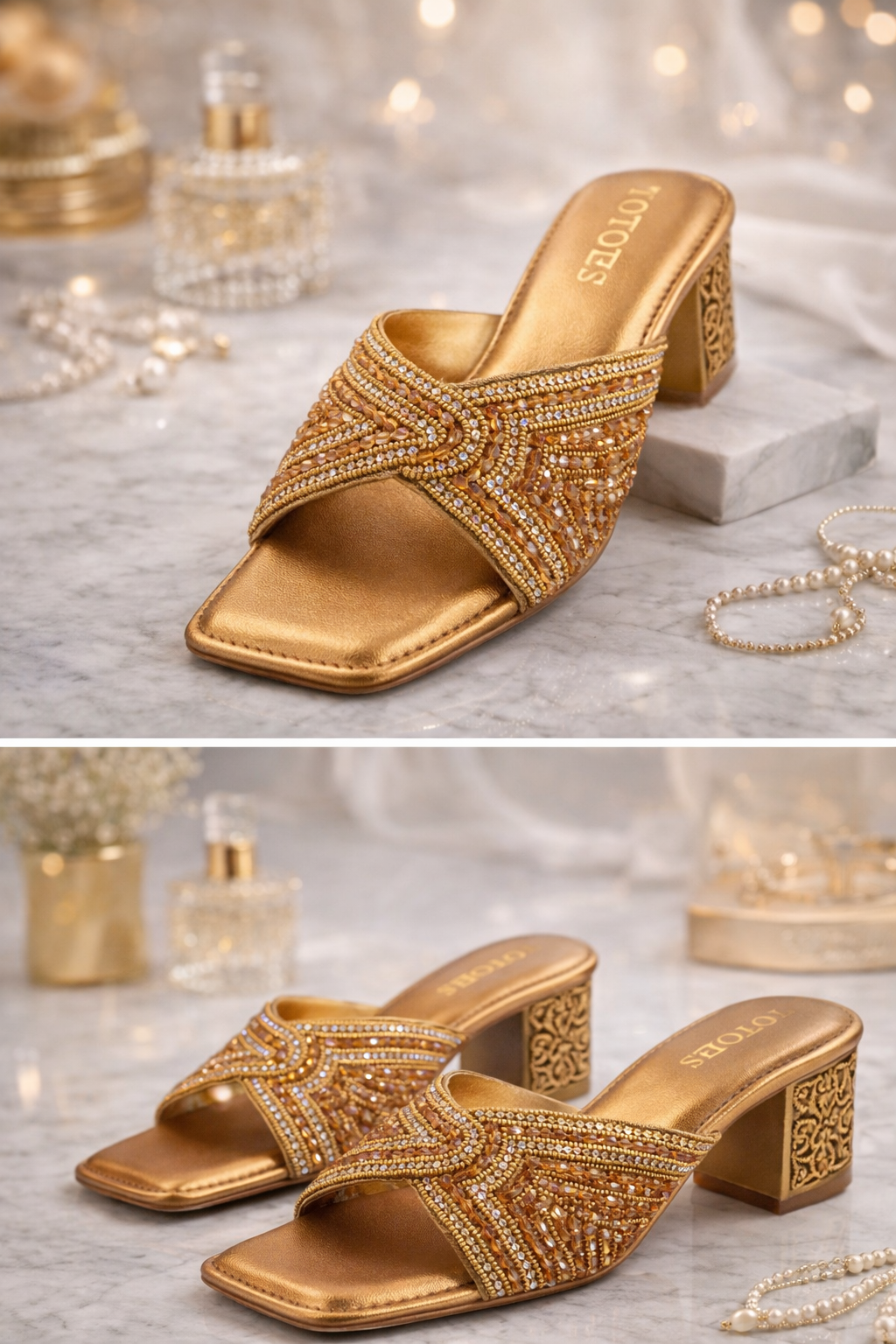 TOTOES Aura Block Heels