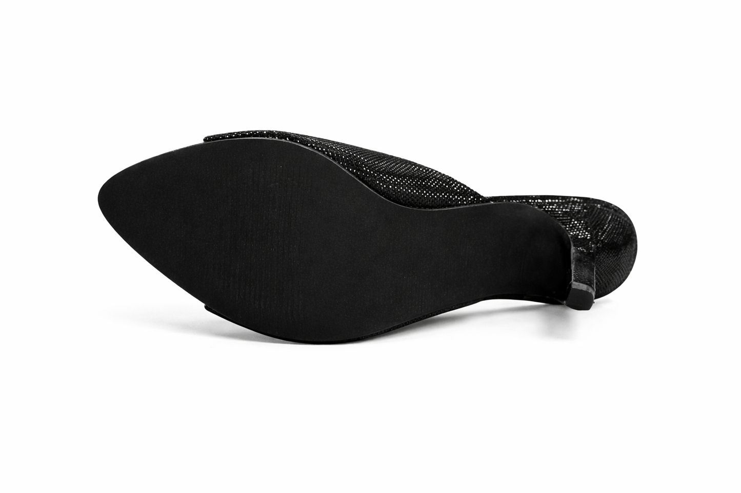 TOTOES Noir Mule Heels