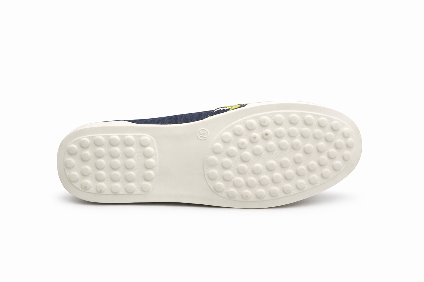 TOTOES Floral Embroidered Slip-On Shoes