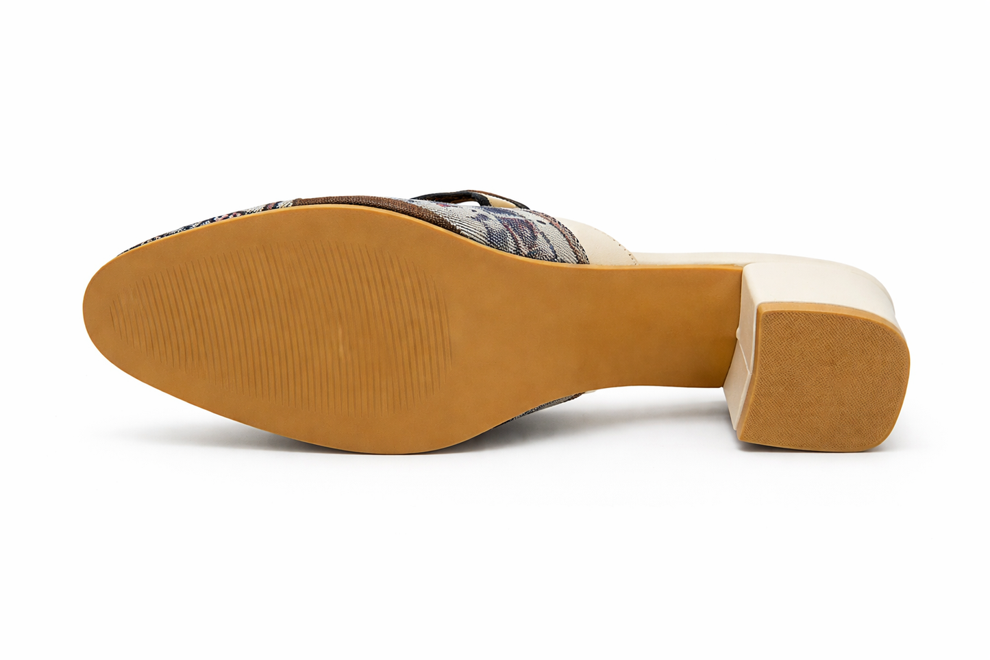 TOTOES Boho Knot Mule Heels