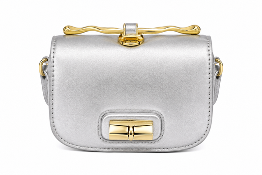 TOTOES Women’s Silver Sling Bag
