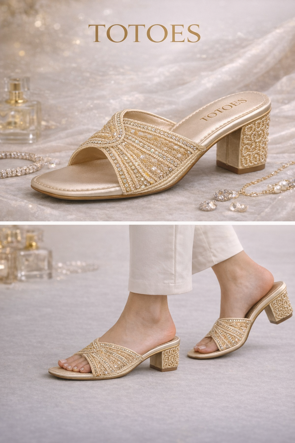 TOTOES Aura Block Heels