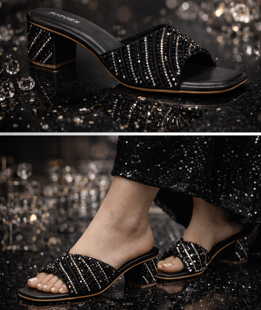 Totoes Aurora Crystal Heels
