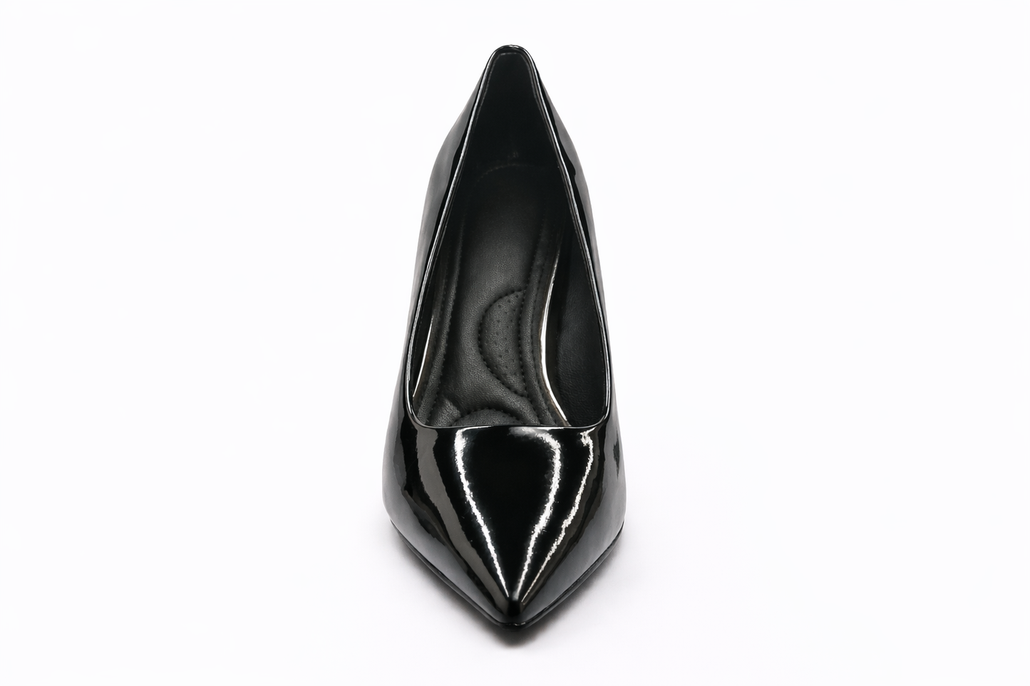 TOTOES Women’s Patent Leather Pointed Toe Stiletto Heels