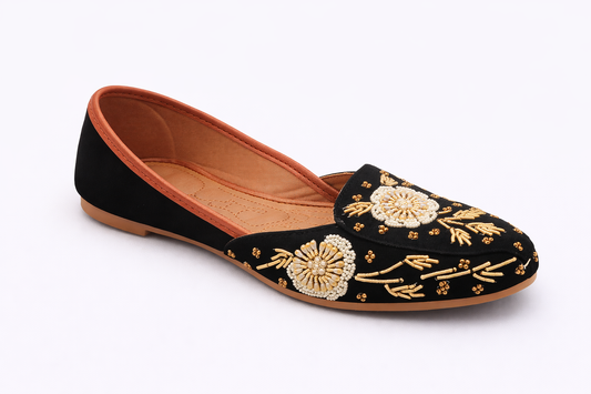 TOTOES Noir Pearl Jutti