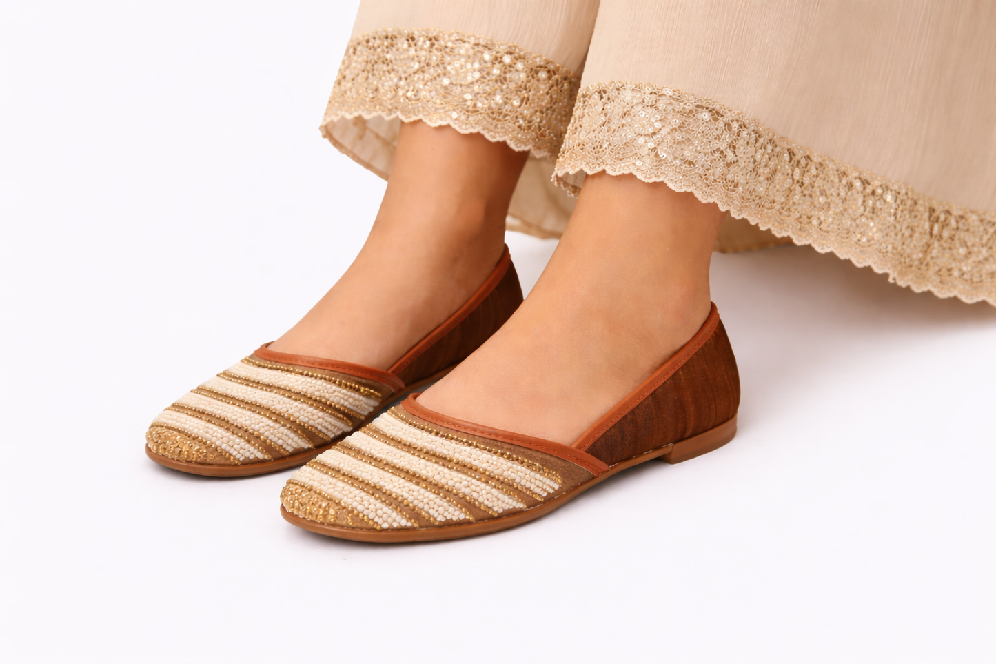 TOTOES Royal Bead Jutti