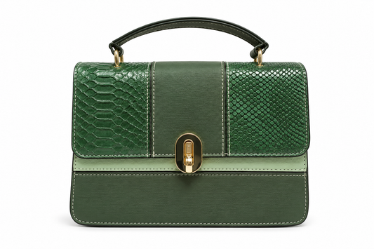 TOTOES Emerald Luxe Satchel