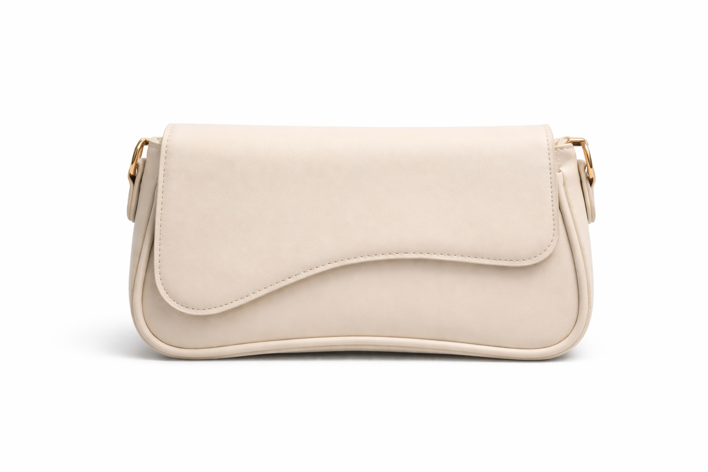 Elegant Curve Flap Mini Shoulder Bag for Women