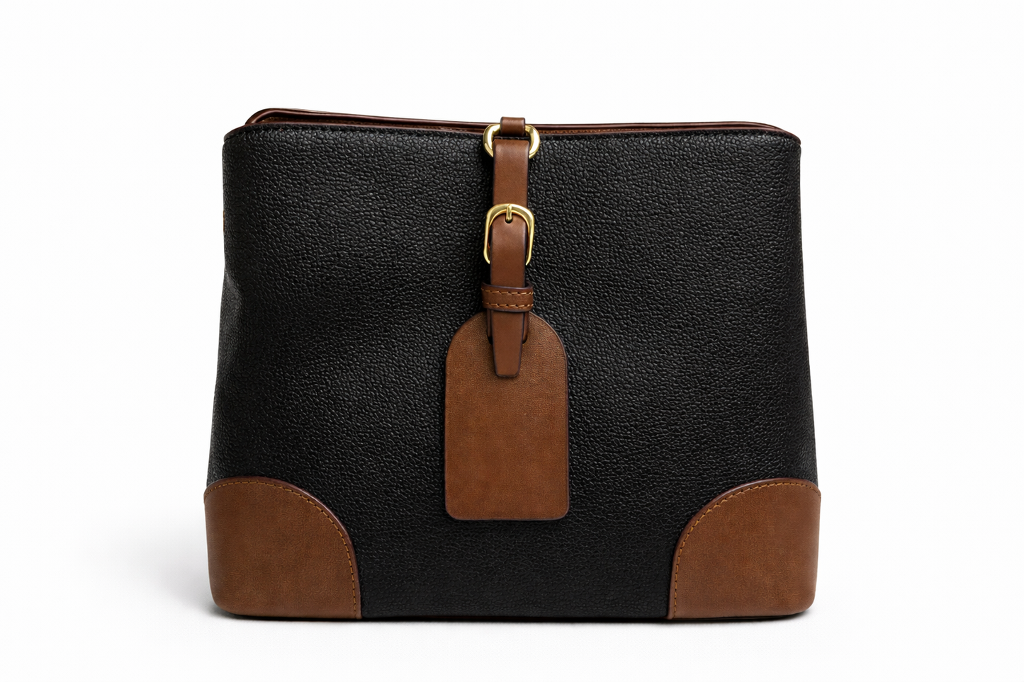 Elegant Dual-Tone Women's Handbag