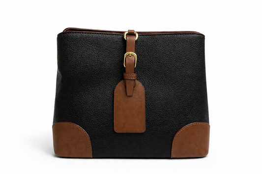Elegant Dual-Tone Women's Handbag