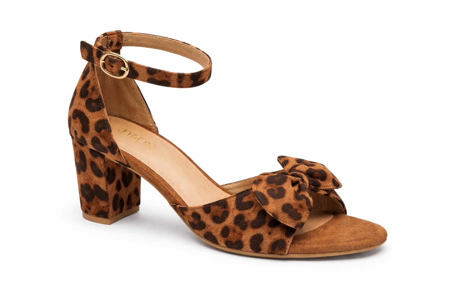 TOTOES Bow Block Heel Sandals