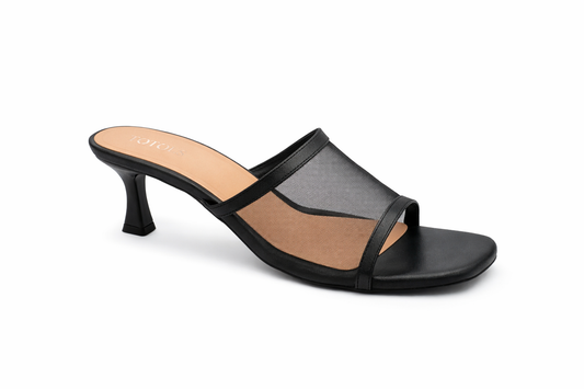 TOTOES Mesh Mule Heels