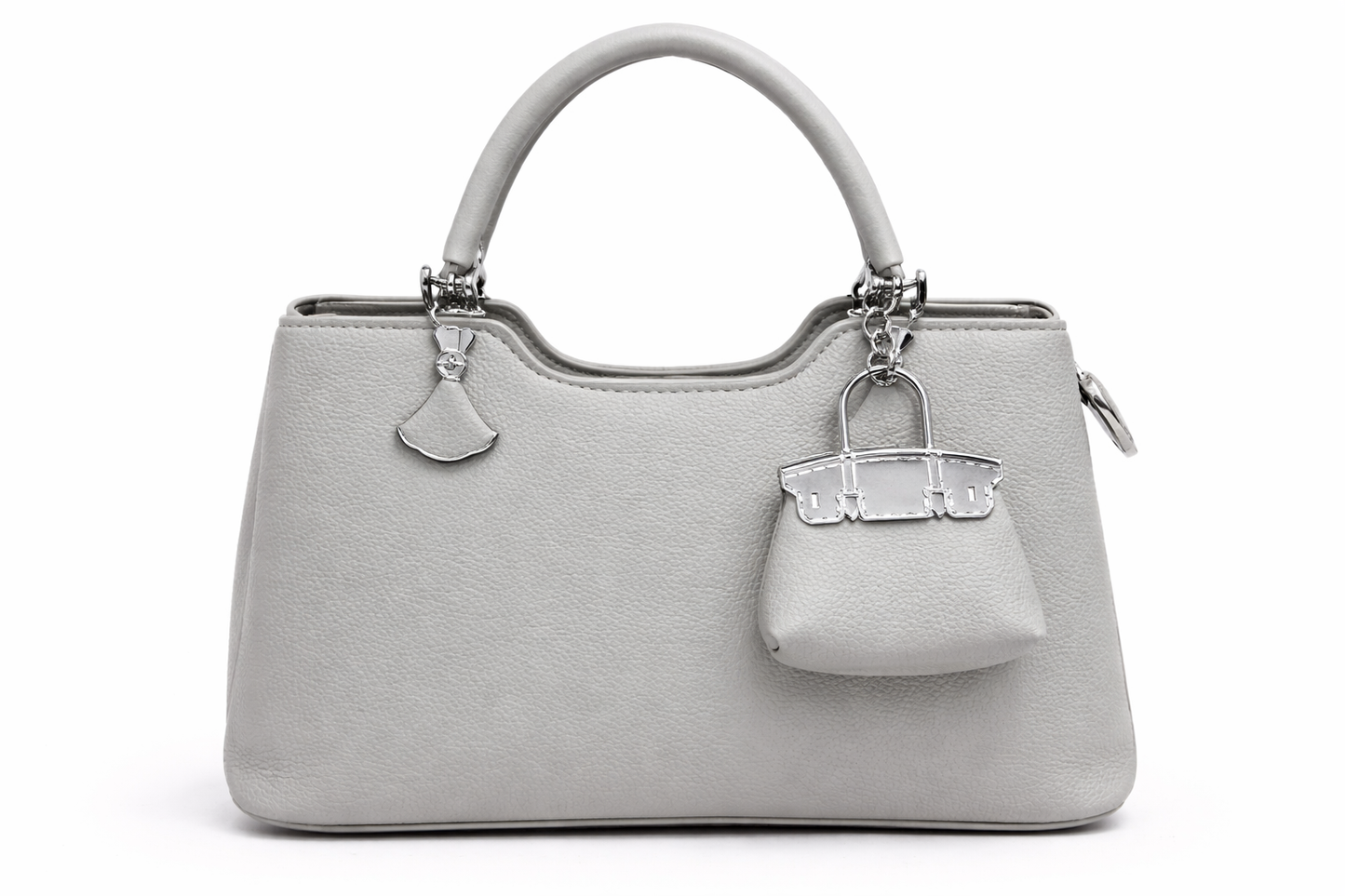Urban Luxe Charm Tote Bag