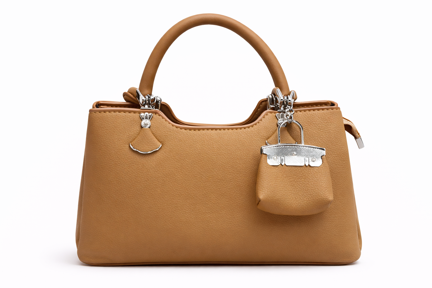 Urban Luxe Charm Tote Bag