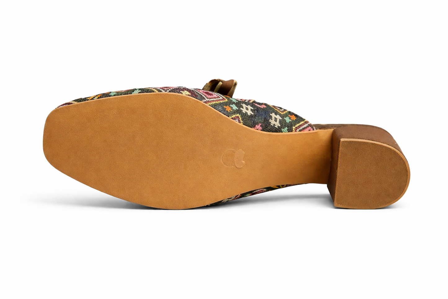 TOTOES Boho Knot Mule Heels