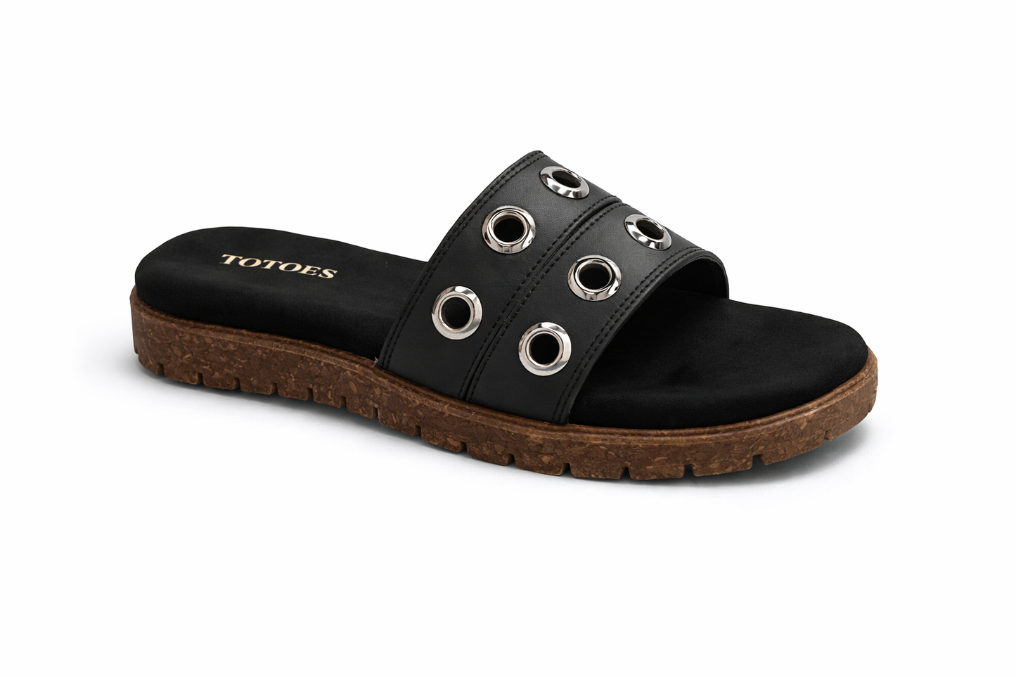 Women Studded Slide Sandal