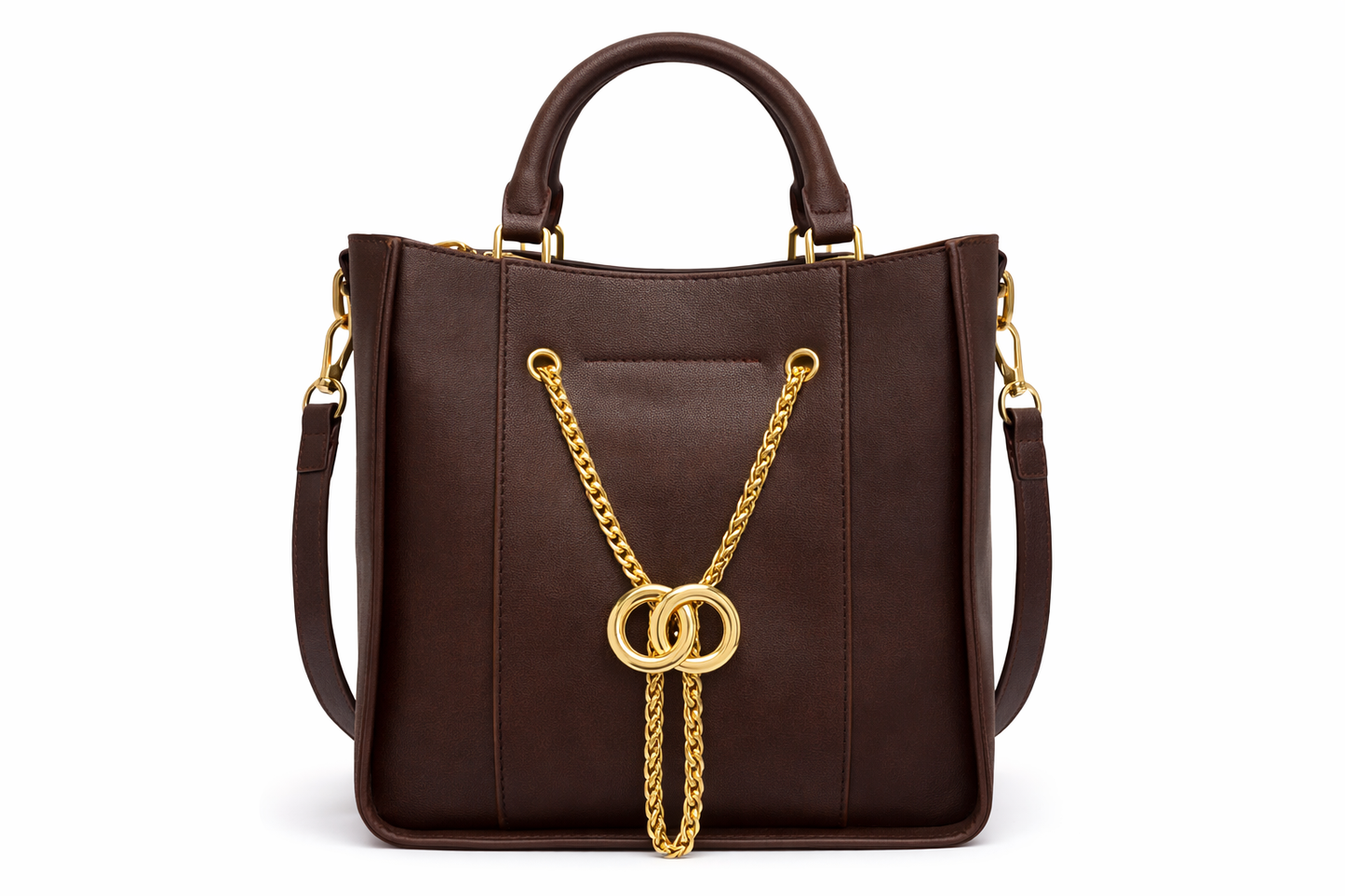 TOTOES Brown Chain Handbag