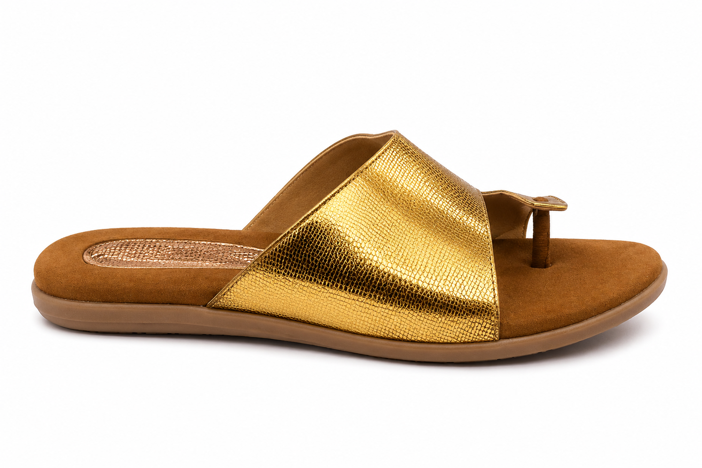 TOTOES Women Toe-Ring Comfort Flats