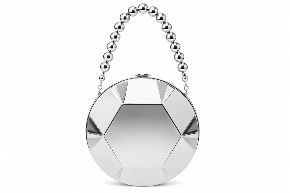 TOTOES Women’s Geometric Round Clutch Bag