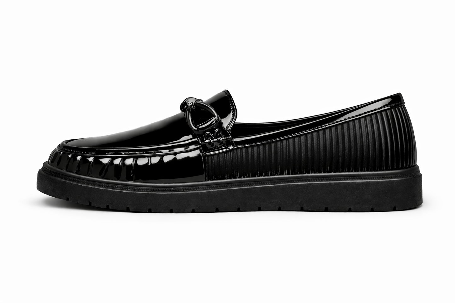 TOTOES ComfortEdge Ribbed Formal Flats