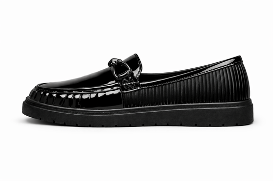 TOTOES ComfortEdge Ribbed Formal Flats