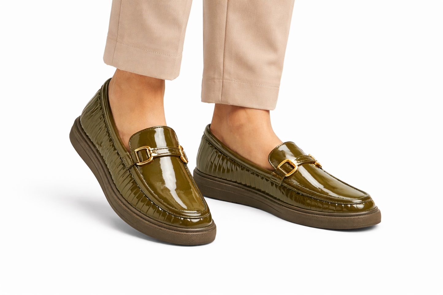 TOTOES ComfortEdge Ribbed Formal Flats