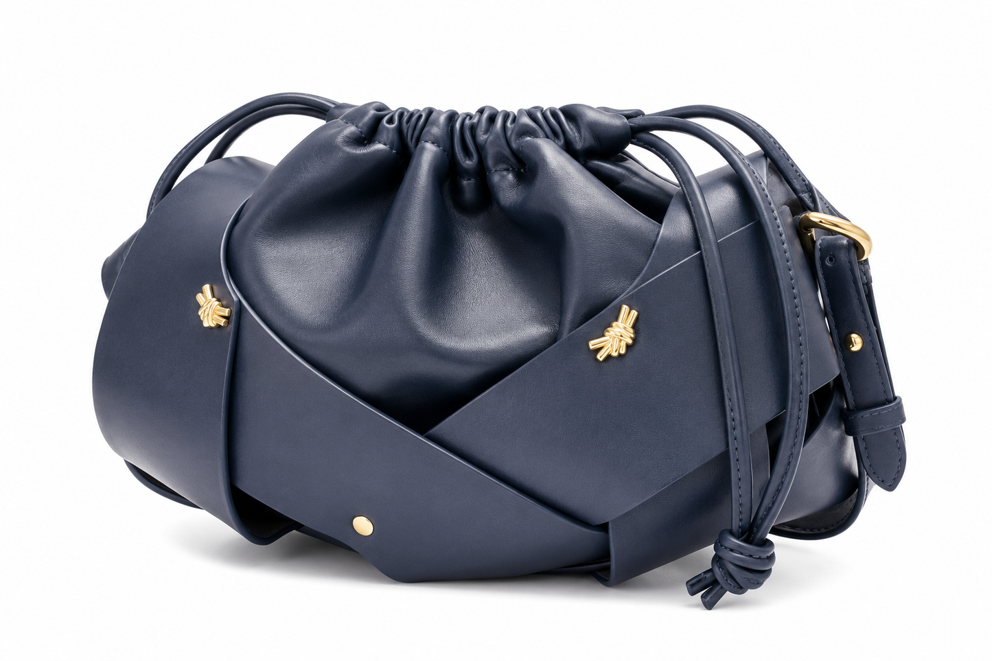 TOTOES Noir Luxe Bucket Bag