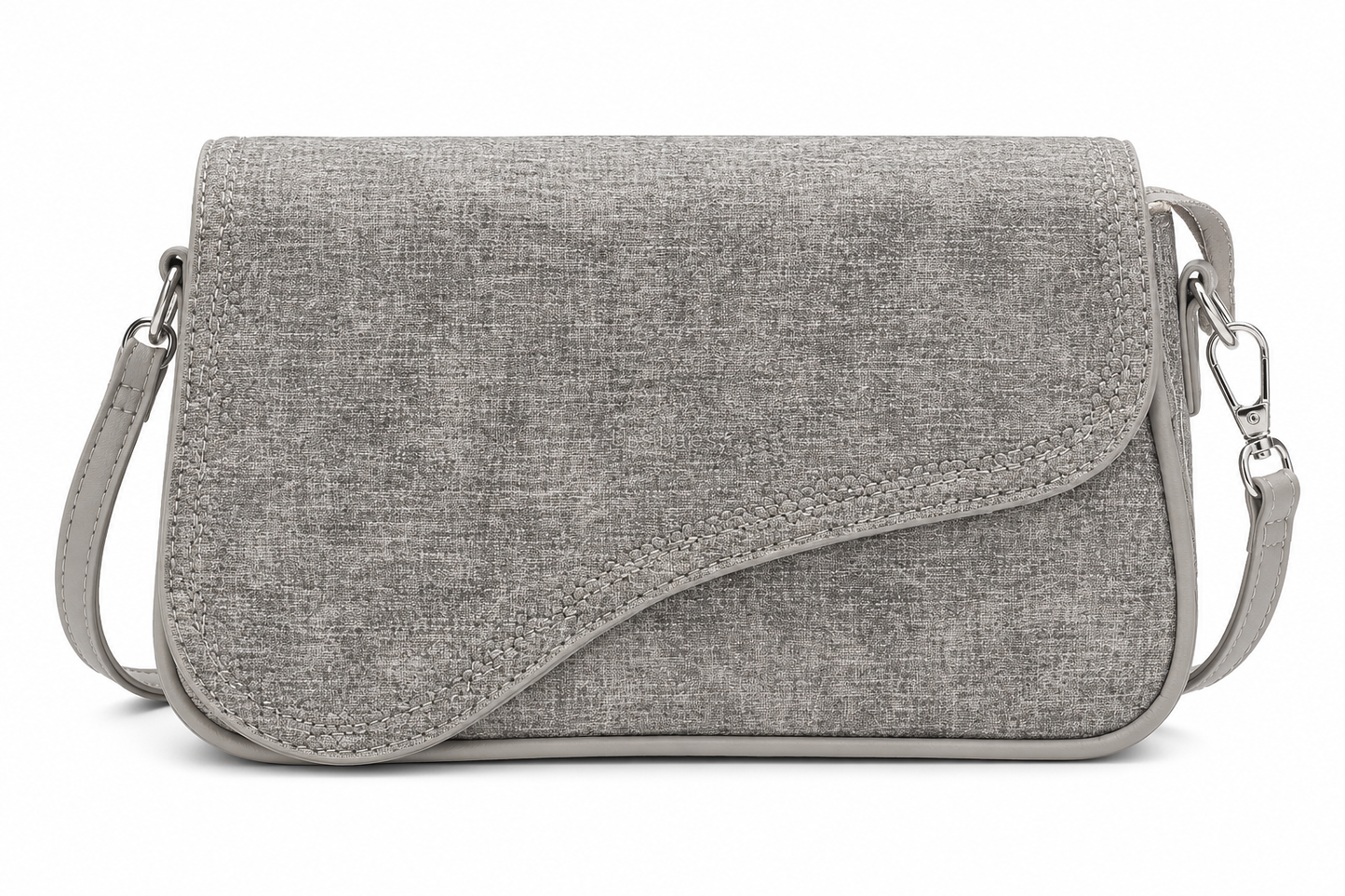 TOTOES Women's Textured Flap Sling Bag