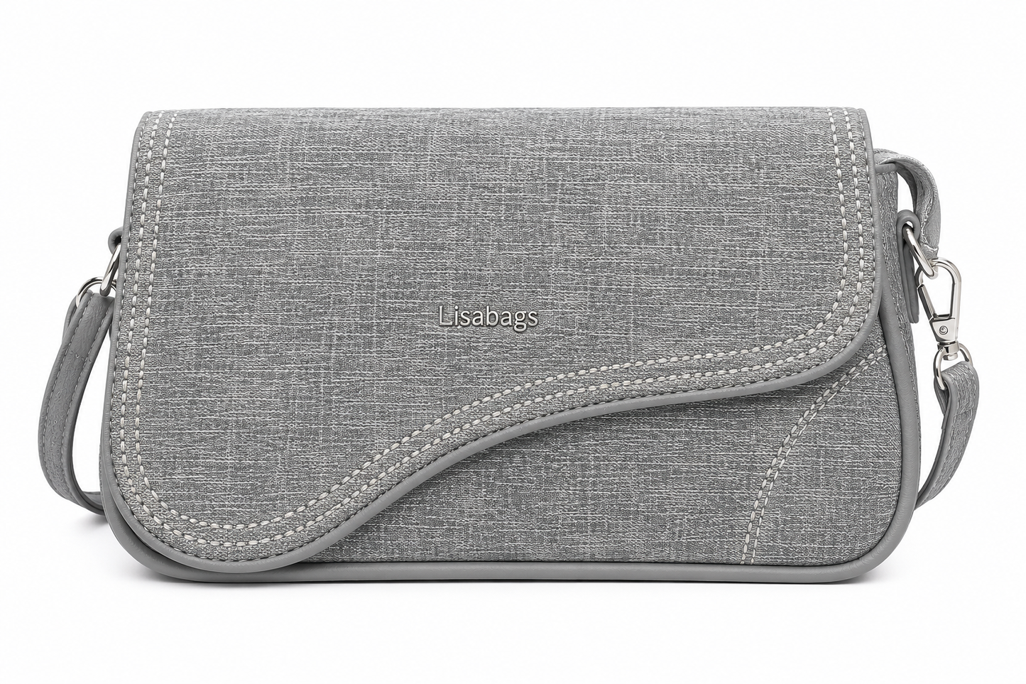 TOTOES Women's Textured Flap Sling Bag