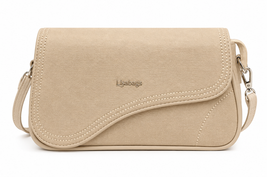TOTOES Women's Textured Flap Sling Bag
