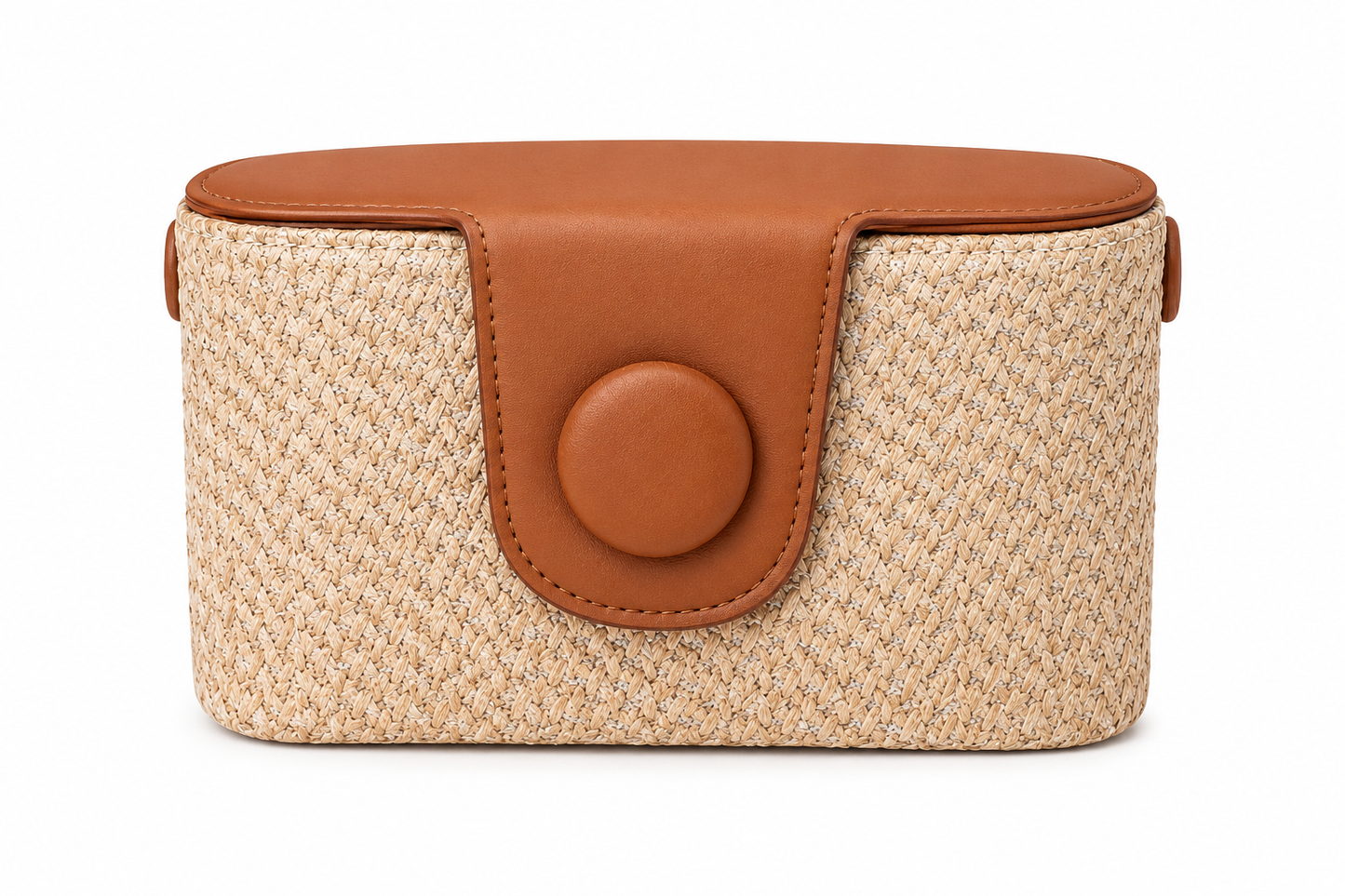 TOTOES Raffia Chic Crossbody Bag
