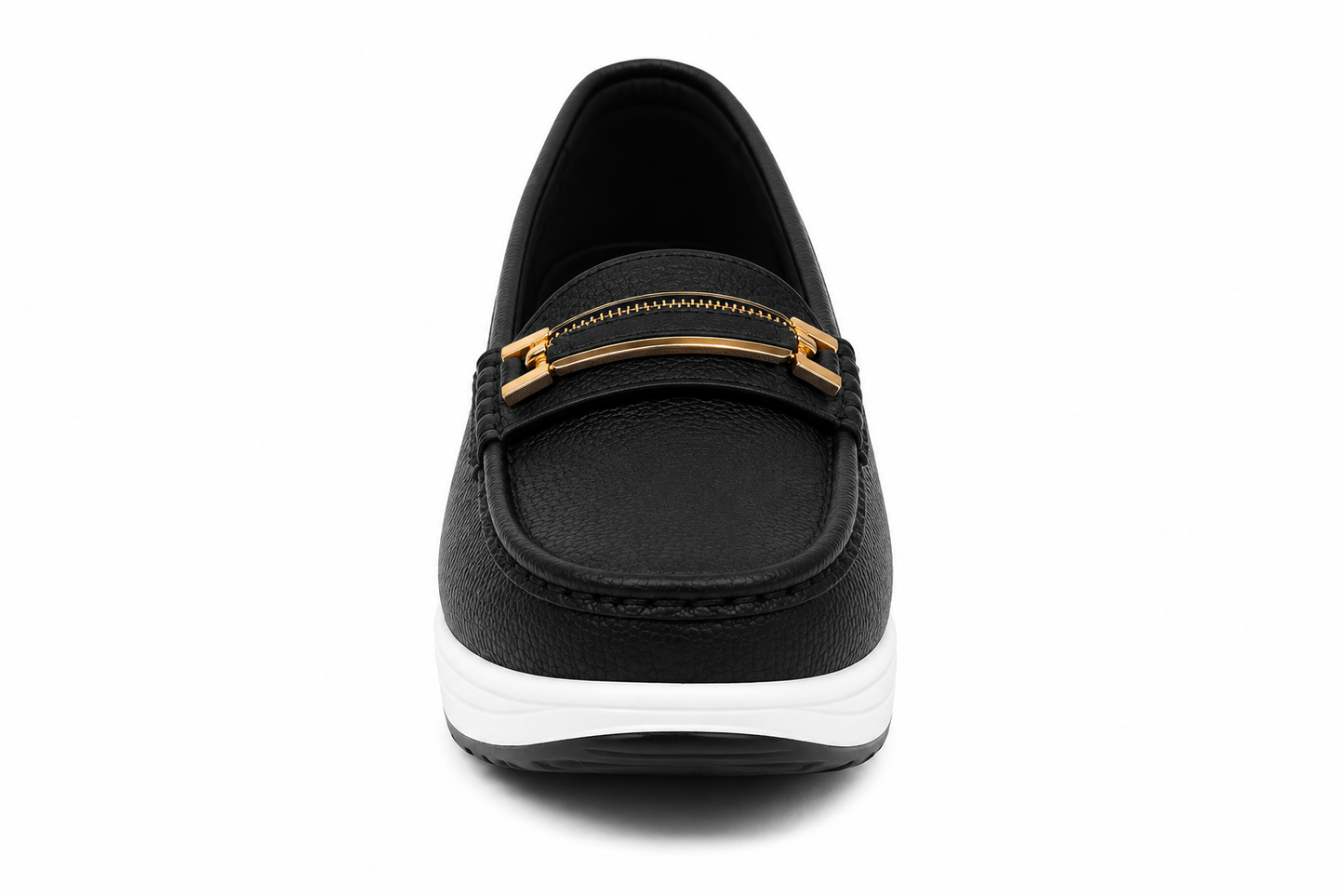 TOTOES Women’s Comfort Wedge Loafers