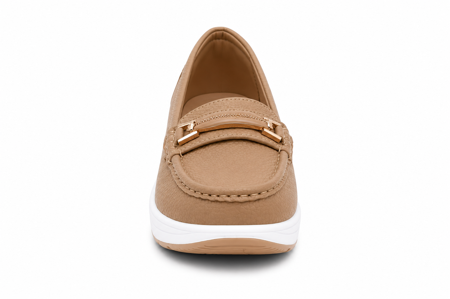 TOTOES Women’s Comfort Wedge Loafers