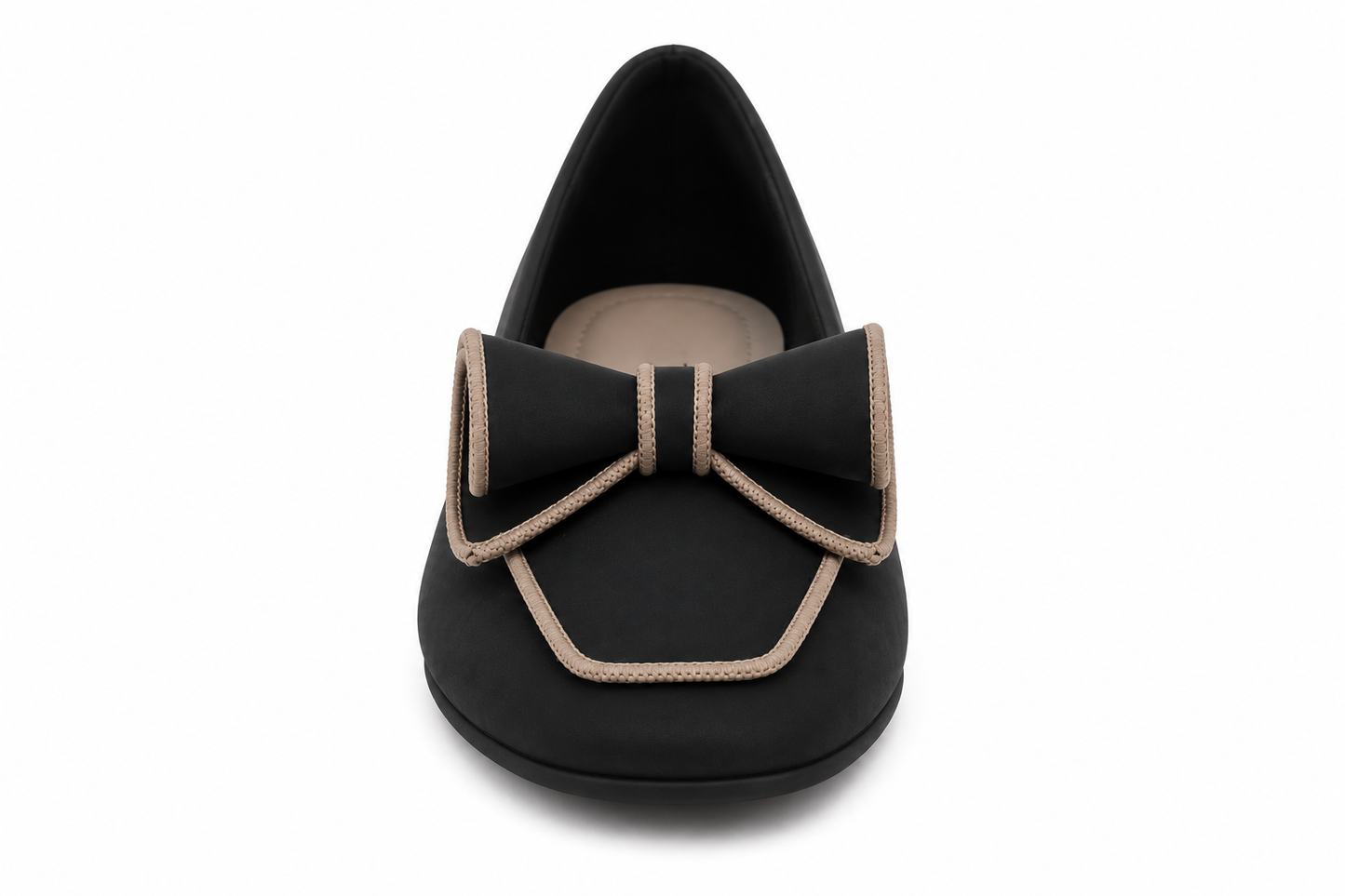 TOTOES Bow Detail Ballet Flats