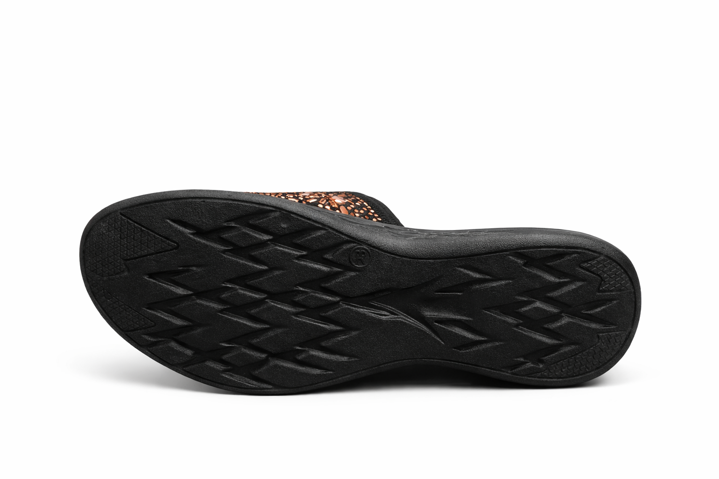 TOTOES Rhinestone Comfort Slide Sandals