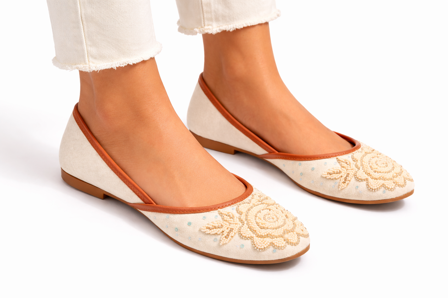 TOTOES Pearl Bloom Juttis
