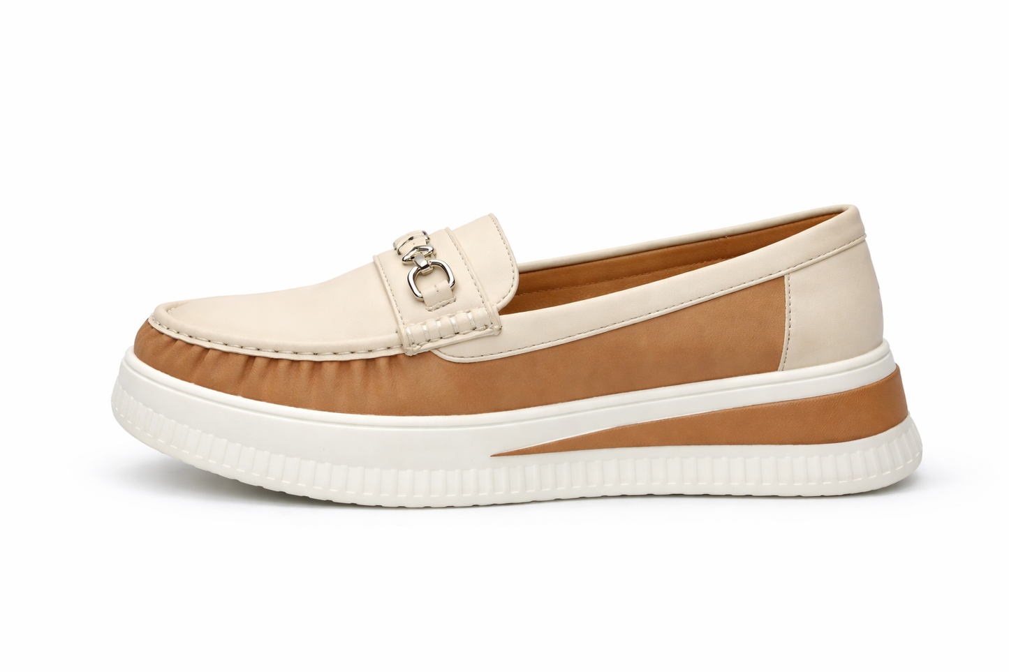 TOTOES Air Cushion Platform Comfort Loafers