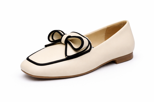 TOTOES Bow Detail Ballet Flats