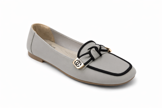 TOTOES Knot Detail Square Toe Flats