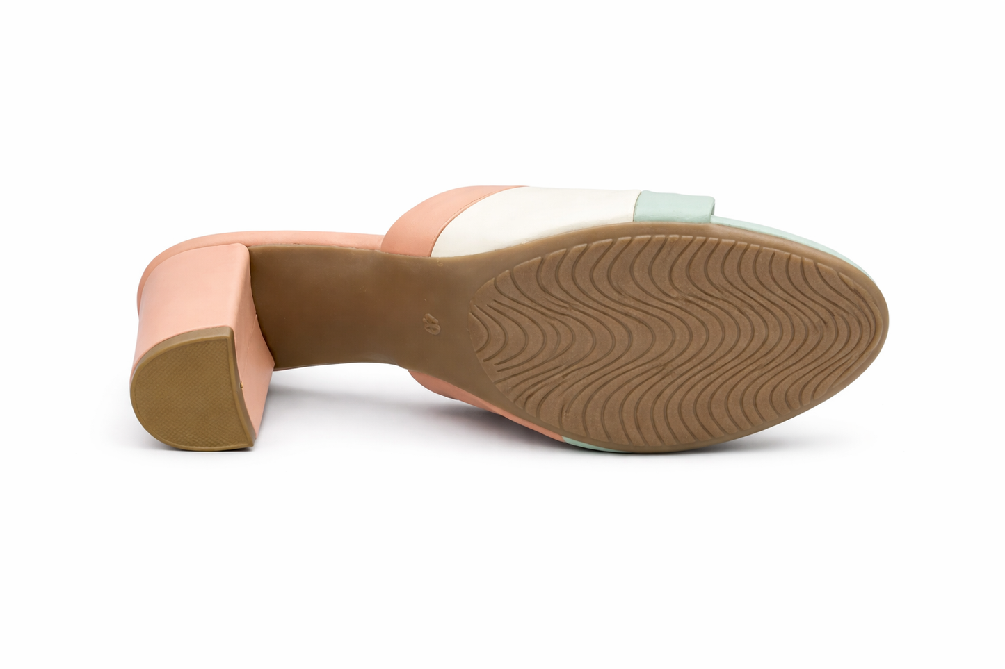 TOTOES Pastel Block Heel Mules
