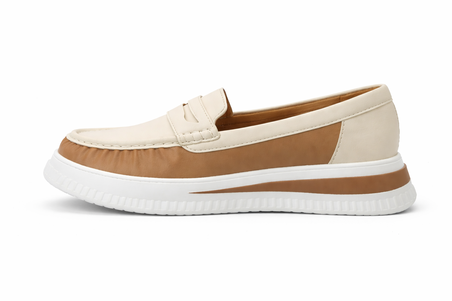 TOTOES Dual Tone Comfort Loafers
