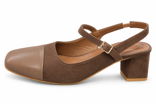 TOTOES Women’s Block Heel Pumps